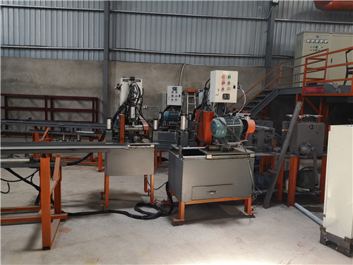 COPPER BRASS ROD STRIP CUTTING MACHINE